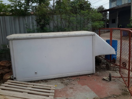 ตู้ทึบ ประตู เปิด2บาน ใส่วิโก้ หัวเดียว กันฝนได้