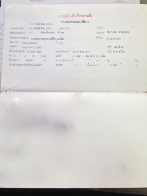 รถมิตซู 10 ล้อดั้ม FN527M - TD  191 แรงม้า. ปี 47  สนใจติดต่อ 081 - 6079515