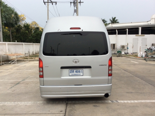 ขายรถตู้commuter ปี09 เครื่อง D4D เกียร์ออโต้ แต่งVIP ชุดใหญ่ทั้งคัน เบาะหุ่นยนต์คัสต้อมเม็ดข้าวโพด เครื่องเสียง+ทีวีชุดใหญ่ ประตูดูด กระจกบานเต็ม ชุดแต่ง รถสวยๆตัวถังบางเดิมทั้งคัน ไม่มีชน แม็ก17&quot; ยางใหม่เอี่ยม รถสวยขับดี พร้อมใช้เลยครับ