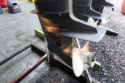 ขาย เครื่องเรือ YAMAHA 25 แรง CV 2 จังหวะสภาพสวย  นำเข้าจากญี่ปุ่น ราคา 38,000