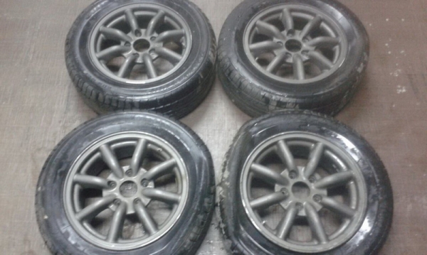 ขายล้อRetroของWatanabeแท้รุ่นf8fขอย15/5รู114.3กว้าง6.5off40ราคา฿15800ลดได้นะ