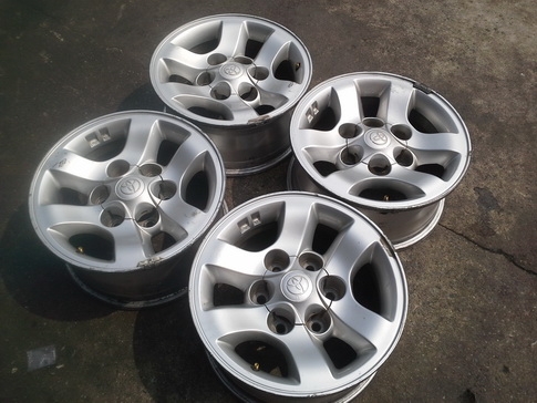 ล้อTiger 6/139 ขอบ15 กว้าง7 Enkai แท้ๆ สวยๆ 1ชุด