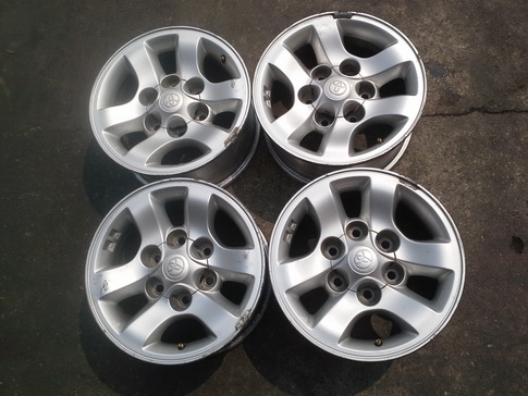 ล้อTiger 6/139 ขอบ15 กว้าง7 Enkai แท้ๆ สวยๆ 1ชุด