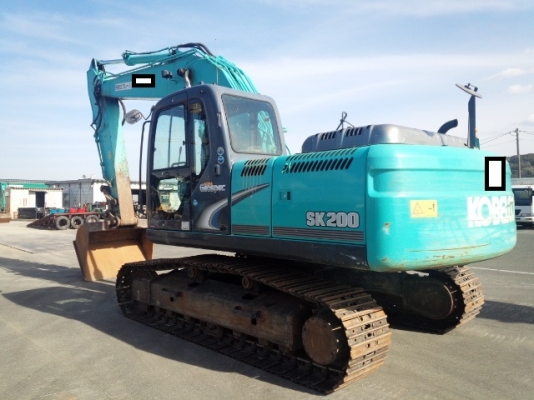 รถขุด KOBELCO SK200-8  S/N YN11-52367  3143HR  รถนอกนำเข้าจากญี่ปุ่น รถเข้าเดือนหน้าครับ