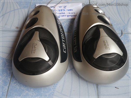 ลำโพงกล่อง Pioneer 120W 4-Way มีไฟสวยงาม