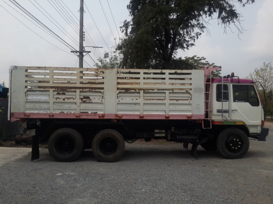 ขายรถ 10 ล้อดั้มพ์ 2 เพลา มิตซูบิชิ ฟูโซ่ FN527-TF เครื่อง 6D17 = 210 แรงม้า หัวเดิม ครัซซีเดิม ช่วงล่างดี ครัซซีสวย