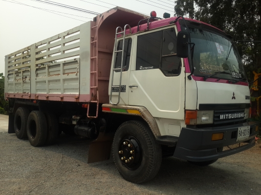 ขายรถ 10 ล้อดั้มพ์ 2 เพลา มิตซูบิชิ ฟูโซ่ FN527-TF เครื่อง 6D17 = 210 แรงม้า หัวเดิม ครัซซีเดิม ช่วงล่างดี ครัซซีสวย