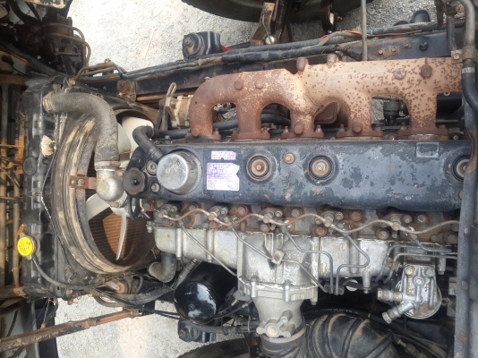 ขายรถ 10 ล้อดั้มพ์ 2 เพลา มิตซูบิชิ ฟูโซ่ FN527-TF เครื่อง 6D17 = 210 แรงม้า หัวเดิม ครัซซีเดิม ช่วงล่างดี ครัซซีสวย