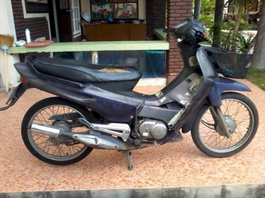 ขาย Honda smile สตาร์ทมือและเท้าใช้งานได้ จดปี 2540