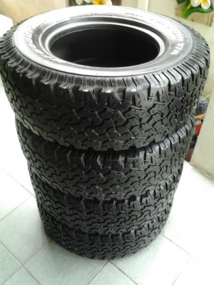BF All USA. 265/75/16 ปี10 สภาพสวยๆ 1ชุด BF All USA. 265/75/16 ปี10 สภาพสวยๆ 1ชุด