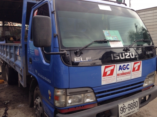 ขาย 6 ล้อ อีซูซุ NPR ปี 48 เครื่อง 130 แรงเทอร์โบ กระบะยาว 5 เมตร
