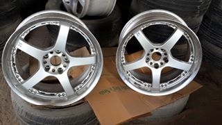 ขายRAYS Gram Lights - 57F Pro (Forged 2 ชิ้น18"x9" 5/114.3 ET+40 &amp; ET+15 ขาย 35000 call 0813122649 0914938461