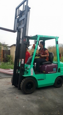 ขาย  FORKLIFT MITSUBISHI  นำเข้าจากญี่ปุ่น  รถสวย  ราคากันเอง