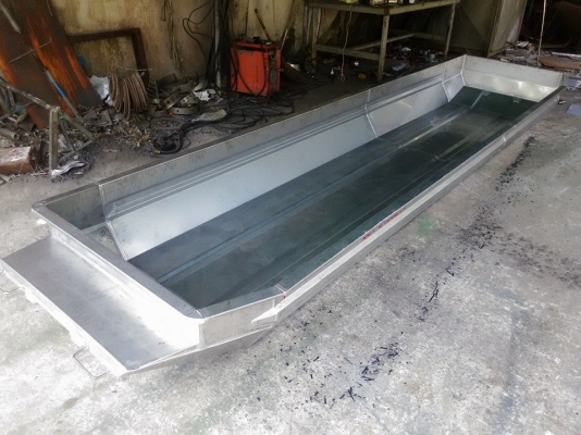 ขายเรือสแตนเลสบรรทุกของใหม่