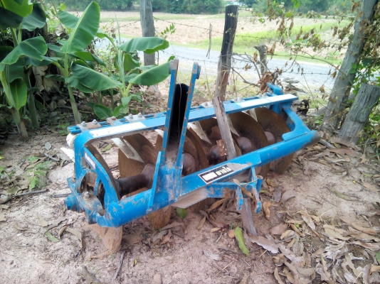 รถไถ2เพลา4WD เครื่อง3สูป60แรง  แรงได้ใจ