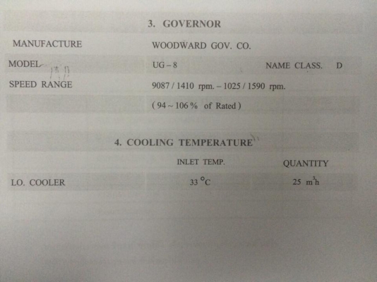 Steam Turbine Shinko 2mW 33kV