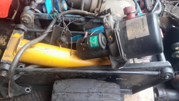 ปั๊มไฮดรอลิค 12v+กระบอกดั๊มครบชุด