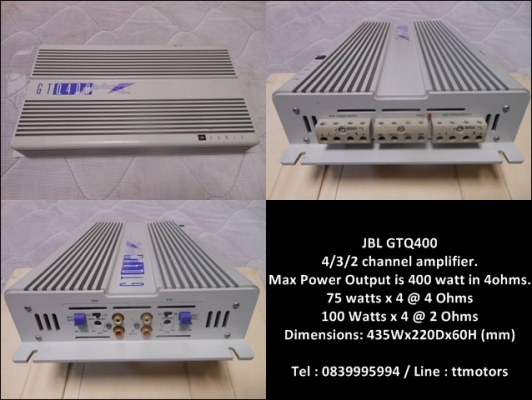 JBL GTQ400 (4CH) &ndash; class a