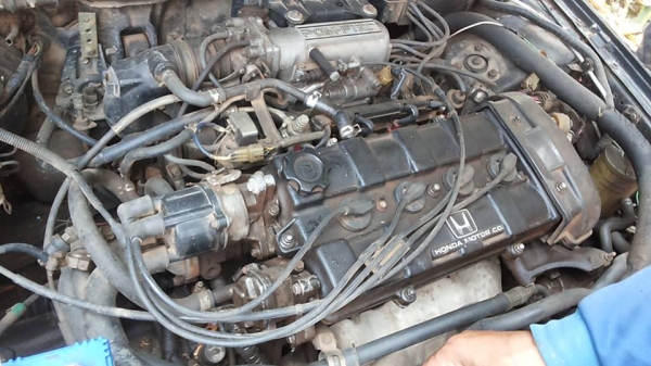 **ขายแล้วครับขอบคุณ Truck2hand ขายรถเก๋ง HONDA ACCORD 2.0 โฉมไฟท้ายแบน ปี31(แอคคอร์ด88) วางเครื่อง B20A-2000cc. หัวฉีด เกียร์AUTO ไม่แก้ส (ลงเล่ม) เครื่องดี เกียร์ดี คานหน้าเดิม ช่วงล่างดี ภายในคอนโซลดี พ.พาวเวอร์ แอร์ ก.ไฟฟ้า รถเคยติดเครื่อ