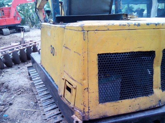 แมคโคเล็กPC 30 Mitsubishi //  เอาไปไว้ใช้ในไร่ในสวน ขุดล่องน้ำสบาย