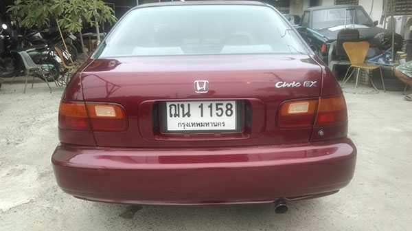 Civic EX1.5 AT LPG 1995 ถูกๆ Civic EX1.5 AT LPG 1995 ถูกๆ