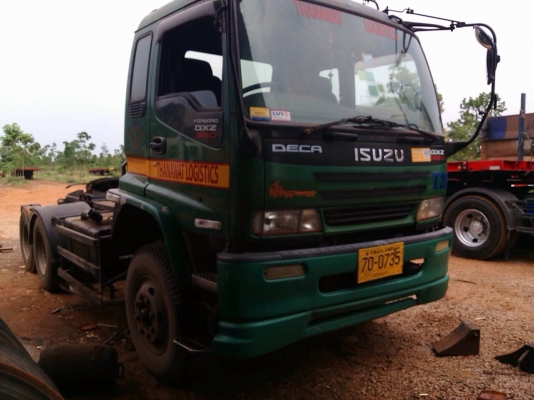 ขายด่วน  รถสิบล้อหัวลาก  ISUZU  DEGA  320  พร้อมใช้งาน  เอกสารพร้อม