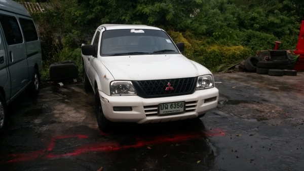 ขายมิตรซูสตาด้า 2500cc ปี2002 ไฟเต็มเพาร์เวอร์ทะเบียนไม่ขาด แอร์เย็นเจี้ยวพร้อมใช้งานครับเอกสารพร้อมโอนเครื่องดีช่วงล่างแน่นไม่มีผุครับ ขาย 98000 บาท