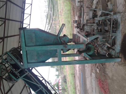 ขายเครื่องอัดอิฐบล็อคซีเมนต์ ระบบไฮโดรลิค 2 ก้อน