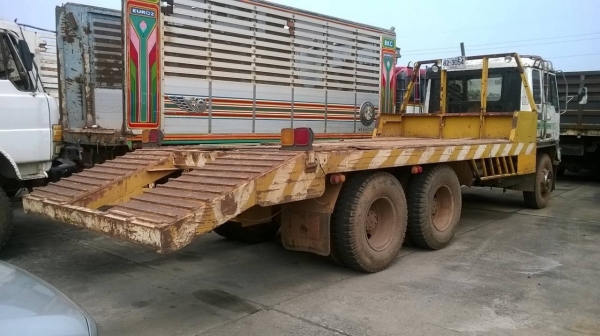 ขายเทนเลอร์ ไอ้หลง FN527M-A เครื่อง 6D16 195 แรงม้า เกียร์ 10 สปีด คัสซีสวยตลอดเส้น หางเหล็กบีมเจาะร้อยแข็งแรง ทะเบียนพร้อมโอนครับ