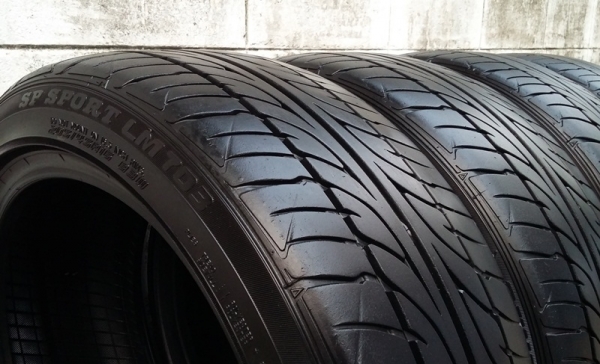 ยาง,205-45-16 DUNLOP LM703 ปี12 ดอกหนาไม่ปะสี่เส้น 3,500