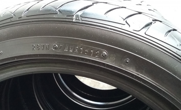 ยาง,205-45-16 DUNLOP LM703 ปี12 ดอกหนาไม่ปะสี่เส้น 3,500
