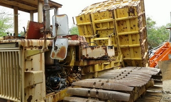 ขาย - รถบรรทุกตีนตะขาบ Dumper : KOMATSU-CD 60-1 แทรคเหล็ก ตีนเป็ด เครื่อง 6 สูบ ขาย - รถบรรทุกตีนตะขาบ Dumper : KOMATSU-CD 60-1 แทรคเหล็ก ตีนเป็ด เครื่อง 6 สูบ