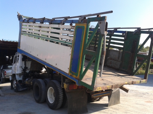 ขายรถเดิมๆครับรถซื้อมามือแรกยHENO FM177 LA เครื่องEH700 168แรง2เพลากระบะดั้มวิ่งอ้อยพร้อมบาร์สภาพพร้อมใช้เลยคราบ