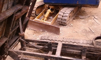 ขาย ข รถบรรทุก ตีนตะขาบเล็ก YANMAR: CD 16D เครื่องดีเซล ดั๊มไฮโดรลิค