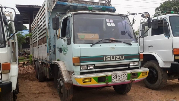 ขายรถบรรทุก กระมิเนียมร่อง 10ล้อ1เพลา มือเดียวป้ายแดง ISUZU ROCKY175 FVM12 MYห้างแท้ พ.เพาเวอร์เบรคทิ๊ฟฟี่ แชชซีสวย เพลาใหญ่200 สภาพพร้อมใช้งาน เอกสารเล่มทะเบียนพร้อมโอน ยางดี
