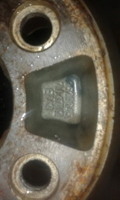 ขายล้อVolvoแท้รุ่นTitanขอบ17กว้าง7off43ติดยางดอกหนาปี12สวย