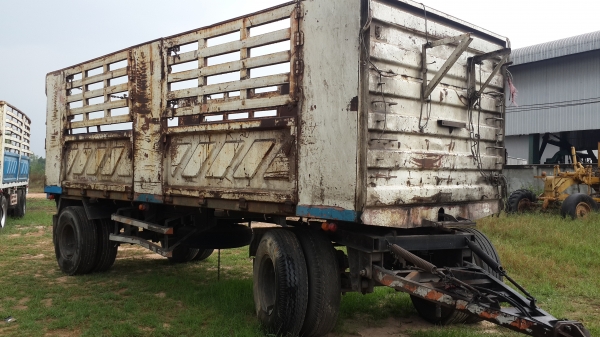 ขายด่วนลูกพ่วงไม่ดั้มสามิตรรอนเฉียง2เพลาปี48สภาพพร้อมใช้สุดๆราคาเบาๆโทร0843923995