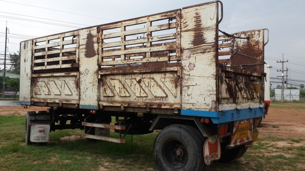ขายด่วนลูกพ่วงไม่ดั้มสามิตรรอนเฉียง2เพลาปี48สภาพพร้อมใช้สุดๆราคาเบาๆโทร0843923995