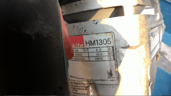ขายเครื่องสะกัดคอนกรีด MAKITA HM1305 1510W.แท้100\%