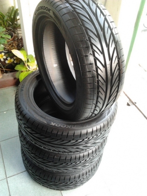 Hankook 195/50/15 ปี13 สภาพ90 ดอกสวยๆ 1ชุด