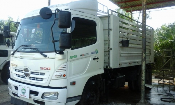 ขายหกล้อ HINO FC9J เครื่อง 150 แรงม้า กระบะบรรทุกดั๊มพ์ SMM สภาพสวยพร้อมใช้งาน