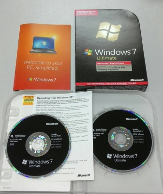 แผ่น Windows 7 Ultimate 32-Bit และ 64-Bit ขอแท้แน่นอนจ้า ขายถูกๆ 4500 บาท จัดส่งฟรี แผ่น Windows 7 Ultimate 32-Bit และ 64-Bit ขอแท้แน่นอนจ้า ขายถูกๆ 4500 บาท จัดส่งฟรี