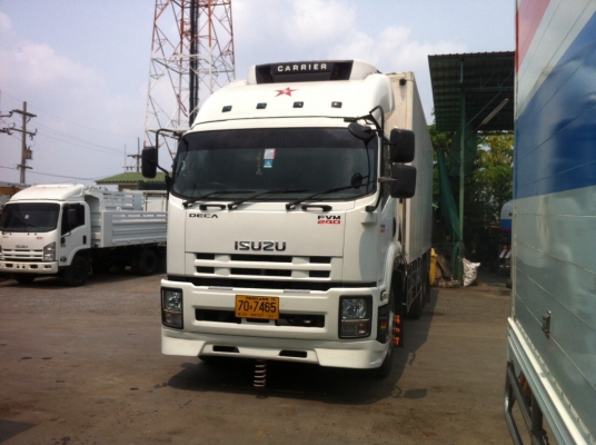 ISUZU 10ล้อ ตู็เย็นมีเครื่องทำความเย็น ปี55 240แรงม้า