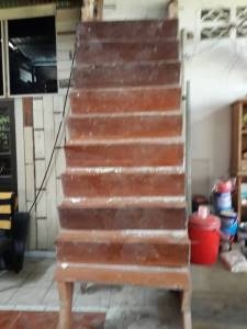 ชุดบรรไดพร้อลาวจับไม้เต็ง ชุดบรรไดพร้อลาวจับไม้เต็ง