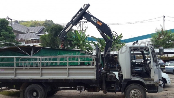 รถบรรทุก 6 ล้อติดเฮี้ยบ HINO  FC ติดเฮี้ยบ 3 ตัน ปีจดทะเบียน 2540  140 แรงม้า