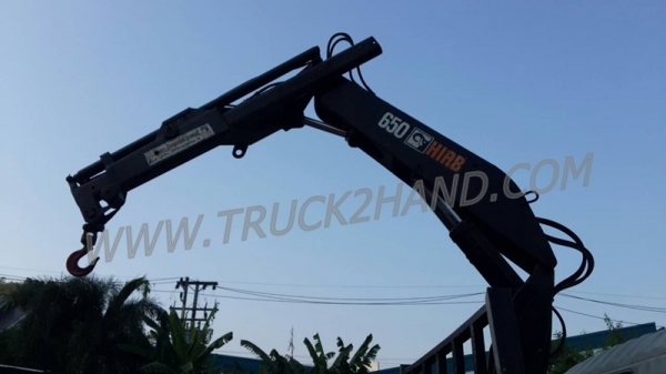 รถบรรทุก 6 ล้อติดเฮี้ยบ HINO  FC ติดเฮี้ยบ 3 ตัน ปีจดทะเบียน 2540  140 แรงม้า