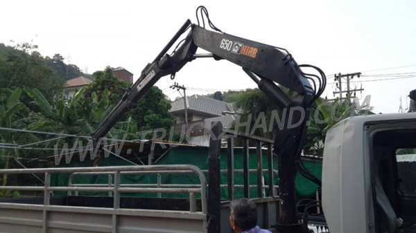 รถบรรทุก 6 ล้อติดเฮี้ยบ HINO  FC ติดเฮี้ยบ 3 ตัน ปีจดทะเบียน 2540  140 แรงม้า