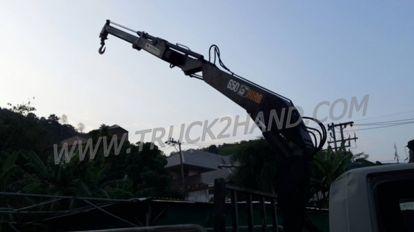 รถบรรทุก 6 ล้อติดเฮี้ยบ HINO  FC ติดเฮี้ยบ 3 ตัน ปีจดทะเบียน 2540  140 แรงม้า