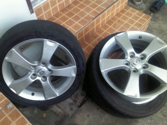 แม็กขอบ 17พร้อมยาง เป็นอะไหล่ มี2 วงครับ