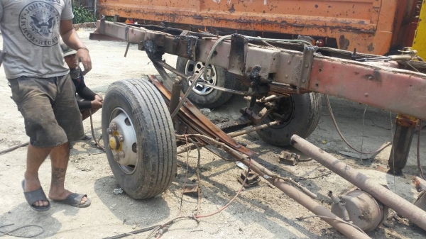 F หน้า F หลัง isuzu พร้อม กะทะยาง ยางใช้ได้ 6 เส้น